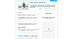 Desktop Screenshot of apelletier.com